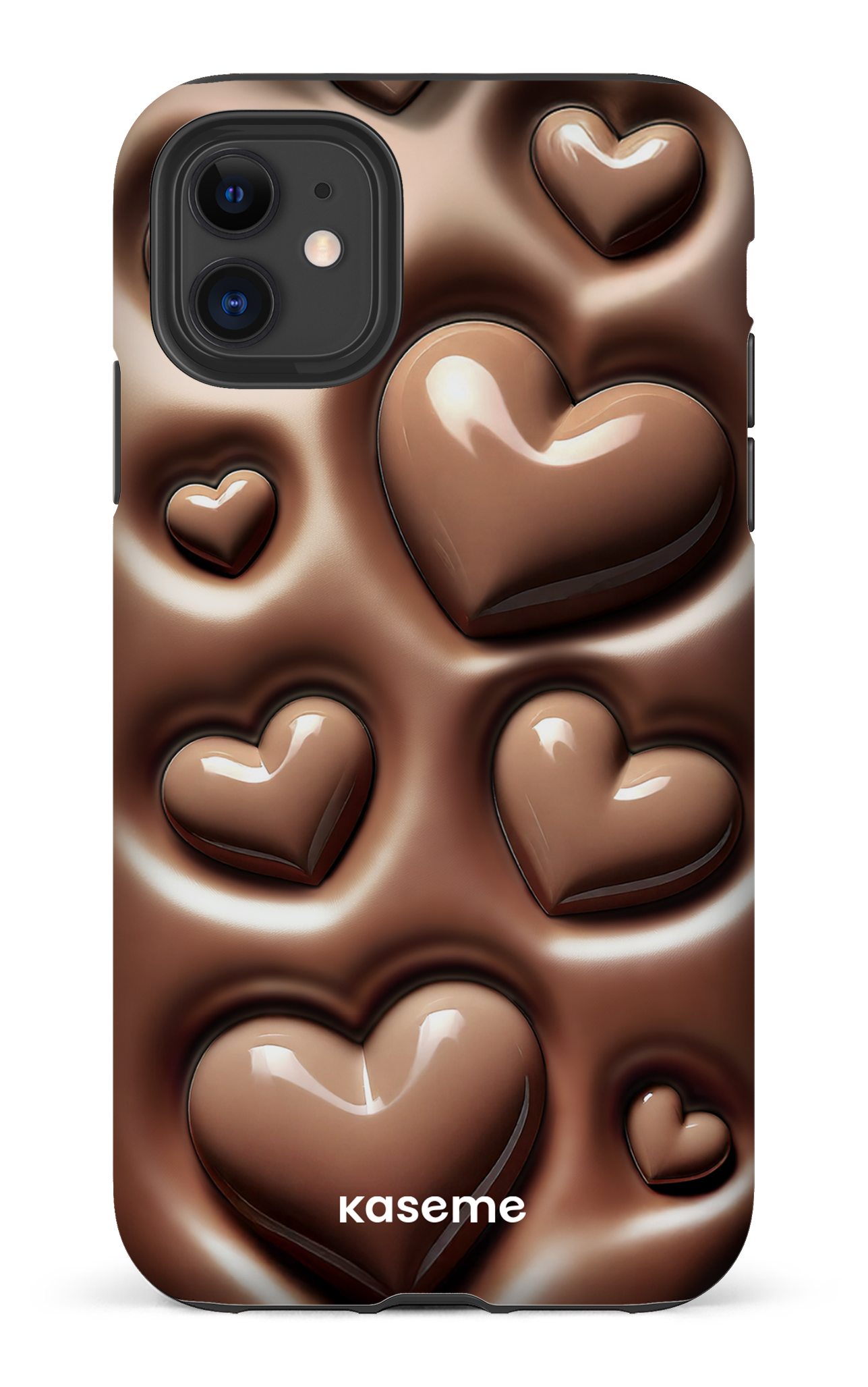 iPhone 11 Tough Matte Choco Kiss -