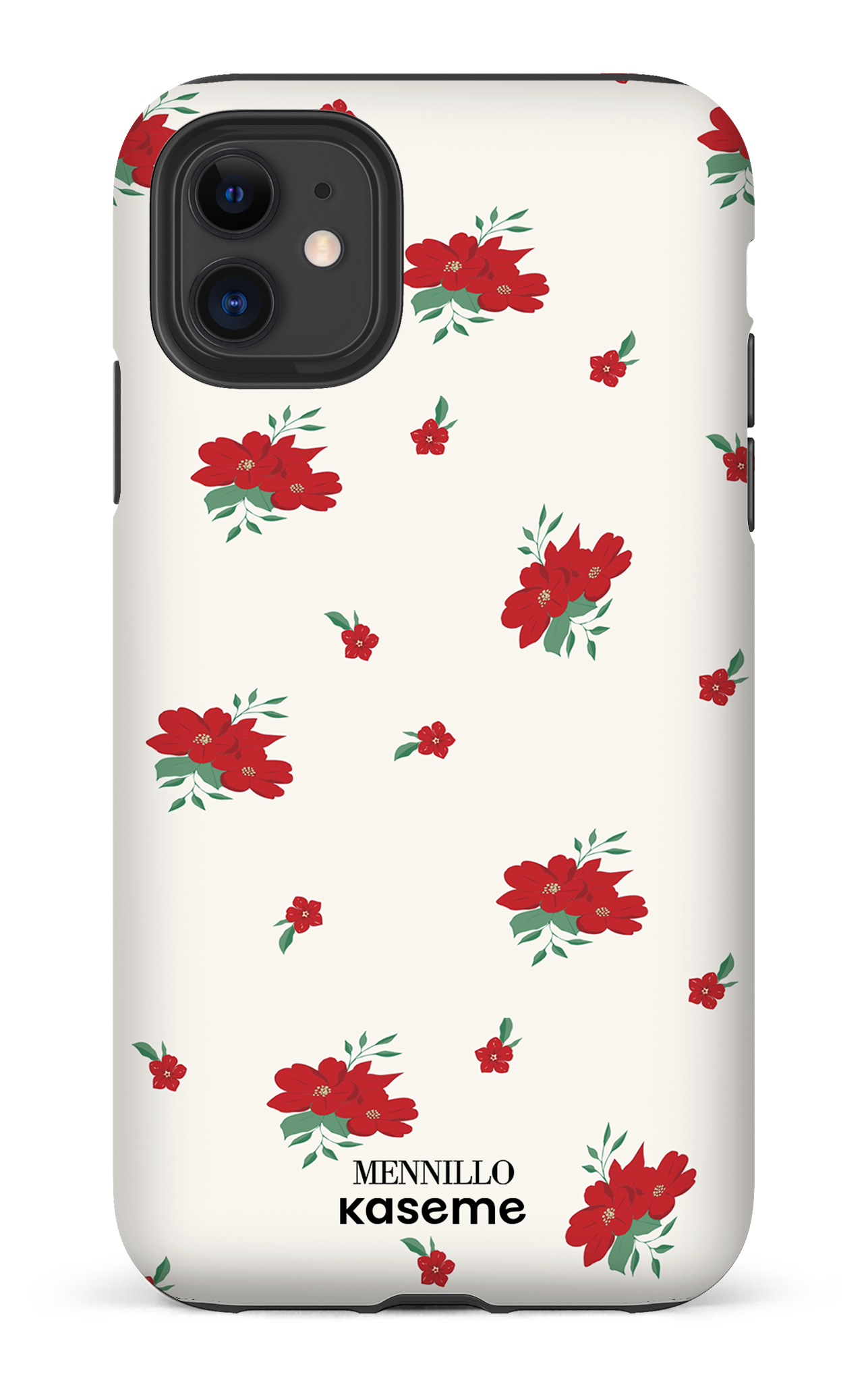 iPhone 11 Tough Matte Floral White -