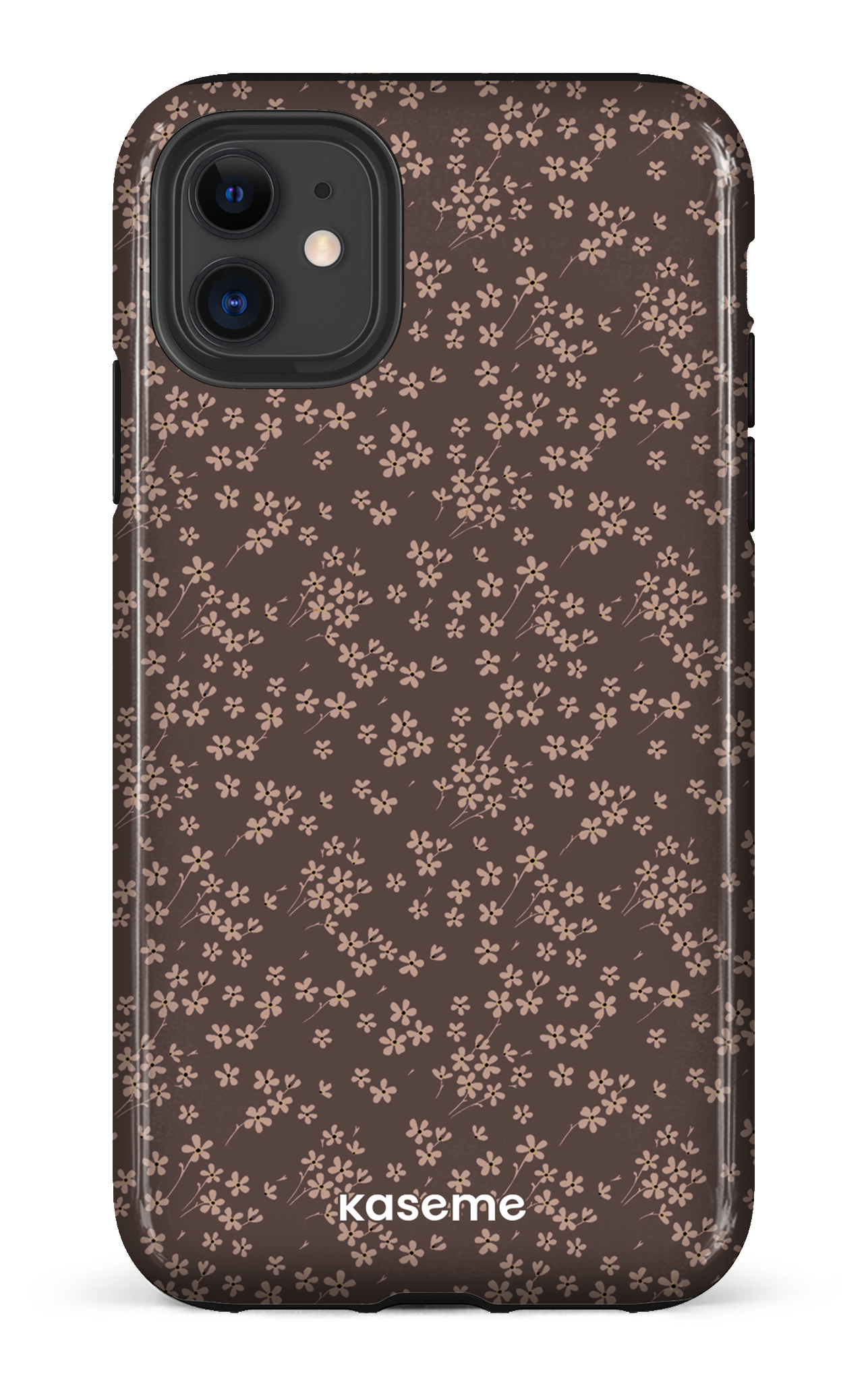 iPhone 11 Tough Posy Mocha -