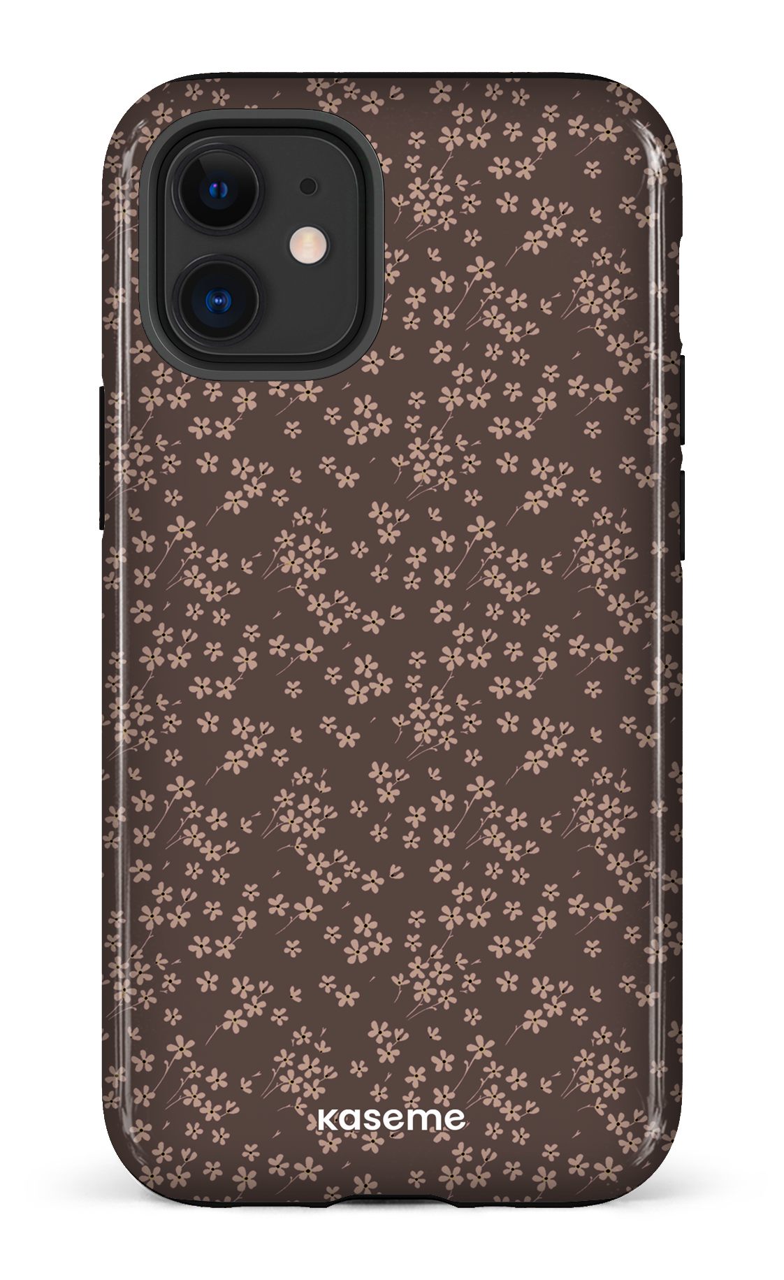 iPhone 12 Mini Tough Posy Mocha -