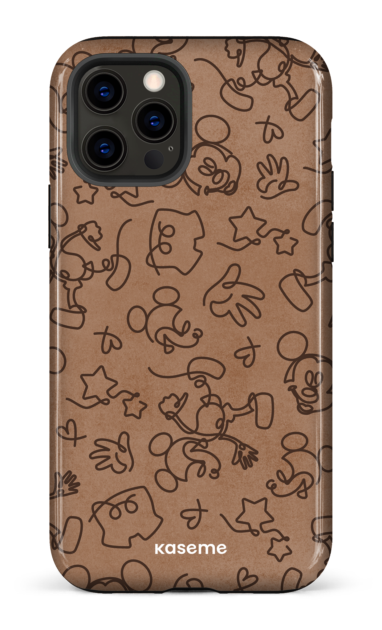 iPhone 12 Pro Tough Doodle Mocha -