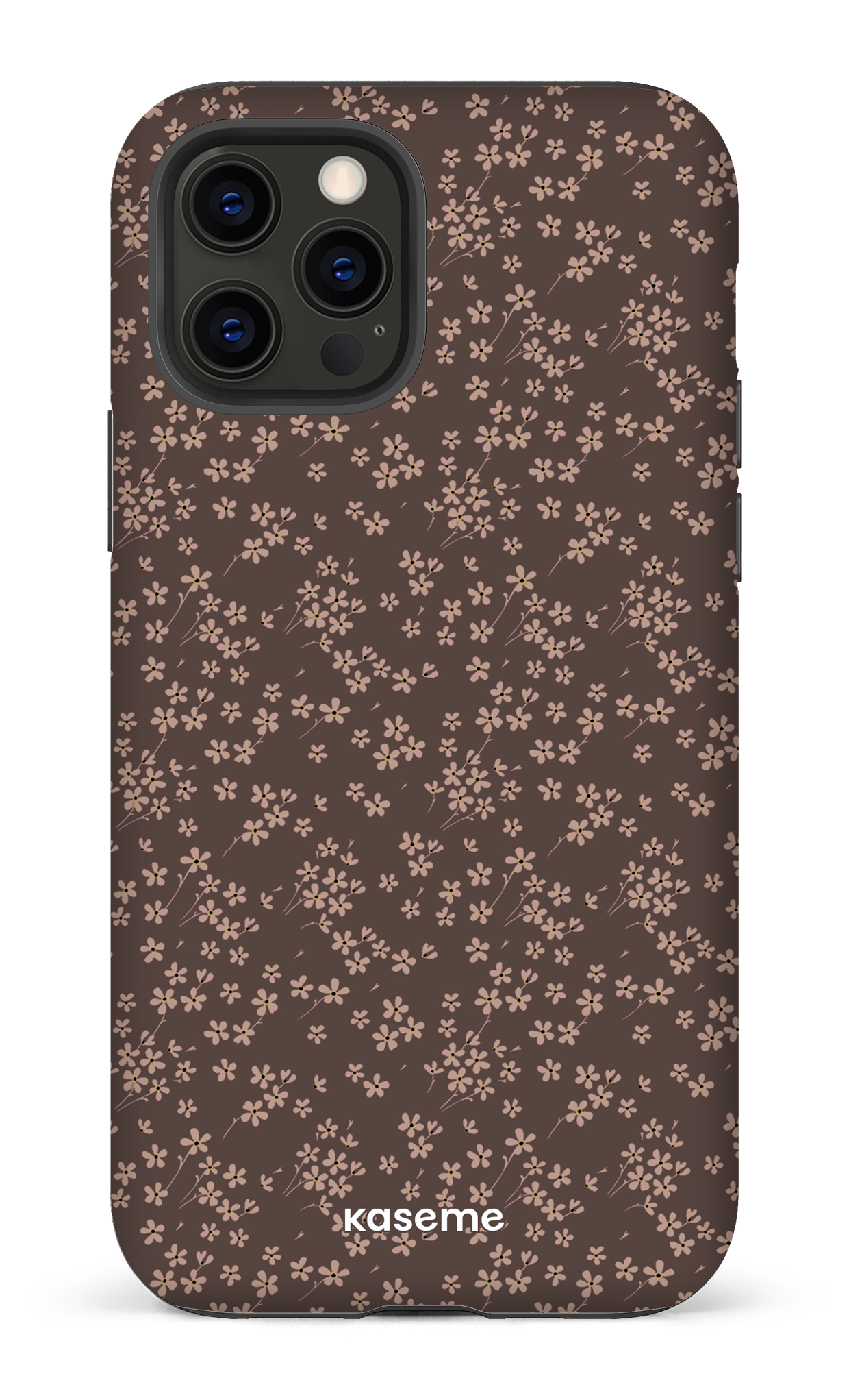 iPhone 12 Pro Tough Matte Posy Mocha -