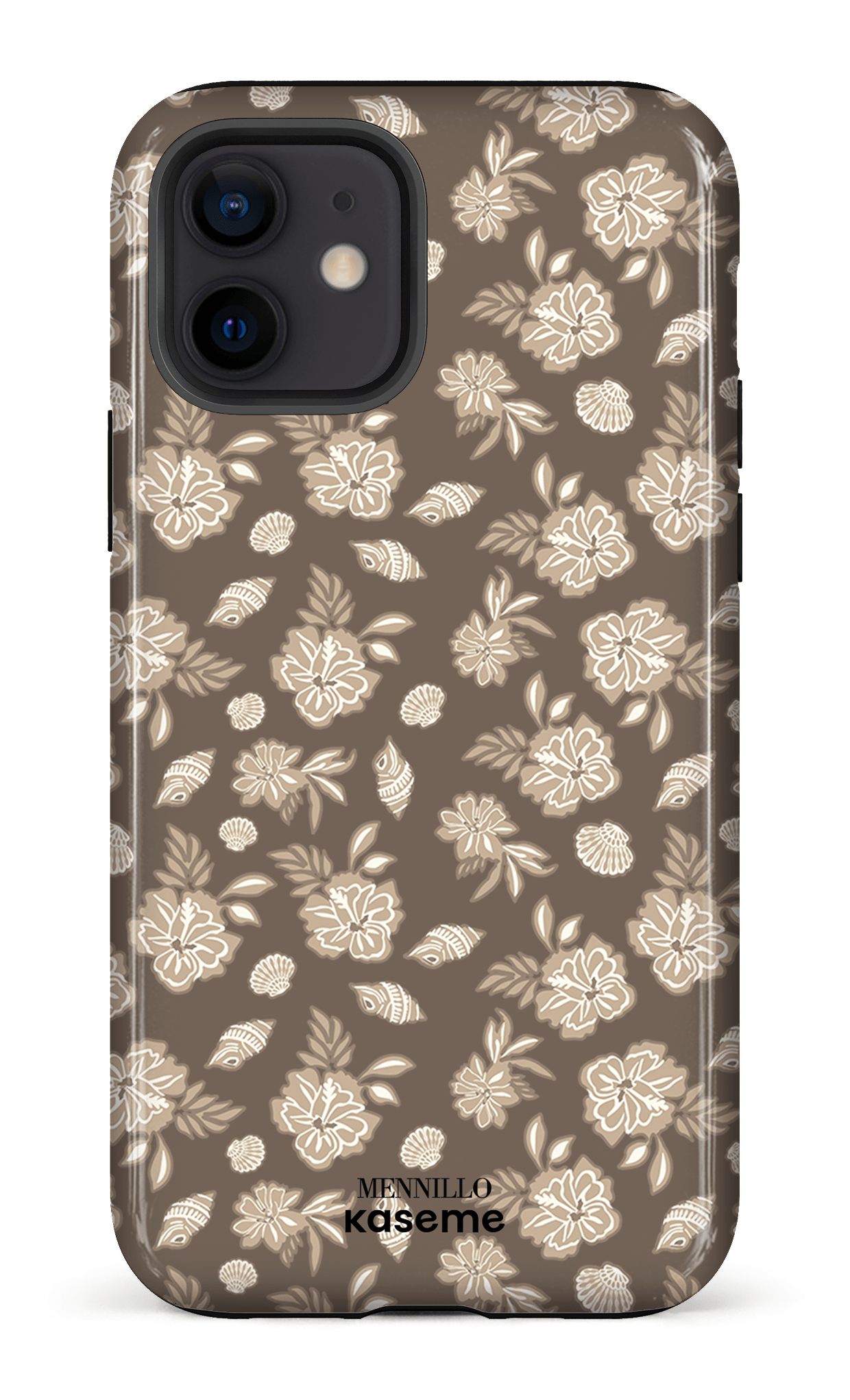 iPhone 12 Tough Floral Cream -