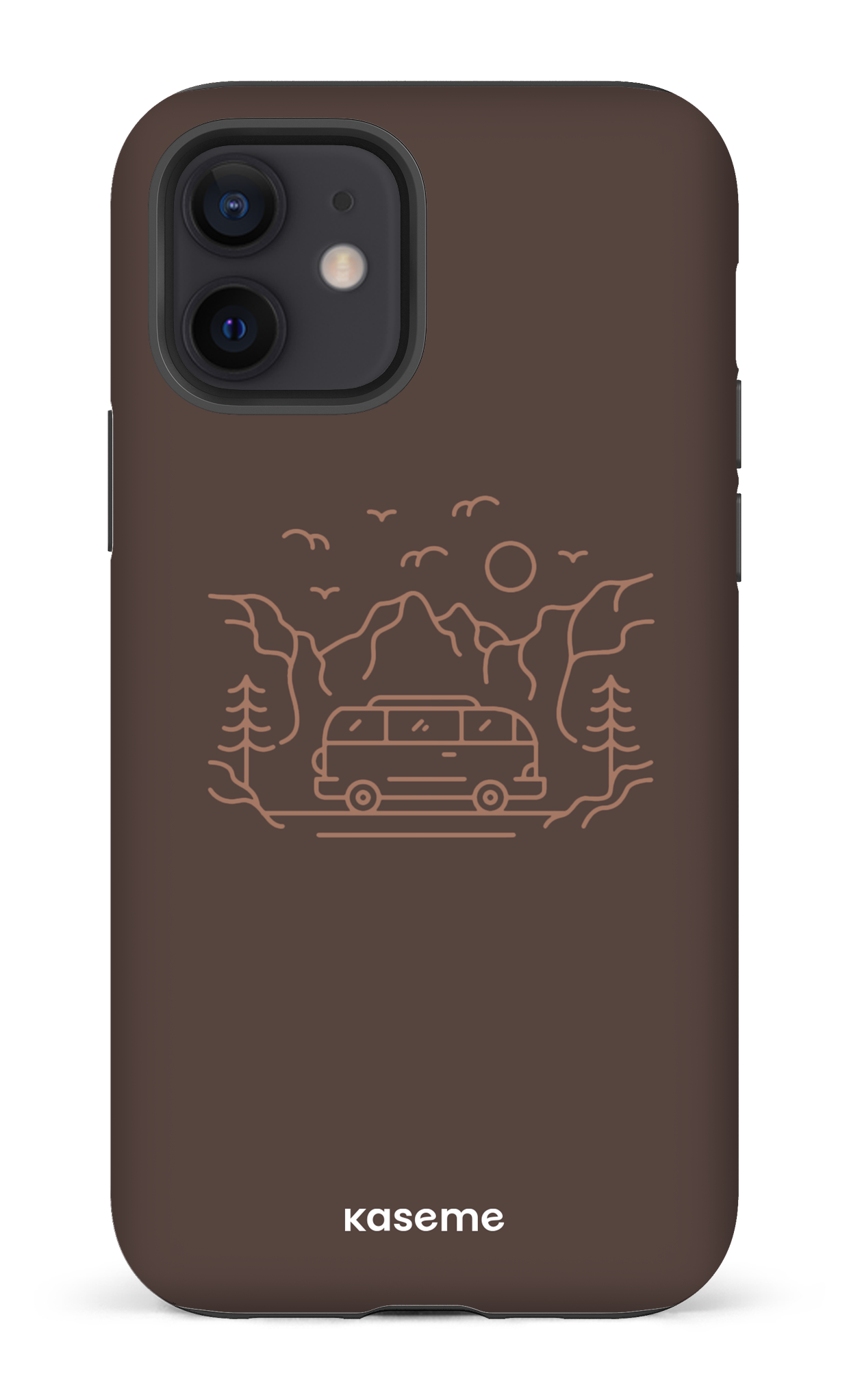 iPhone 12 Tough Matte Camp Life Mocha -