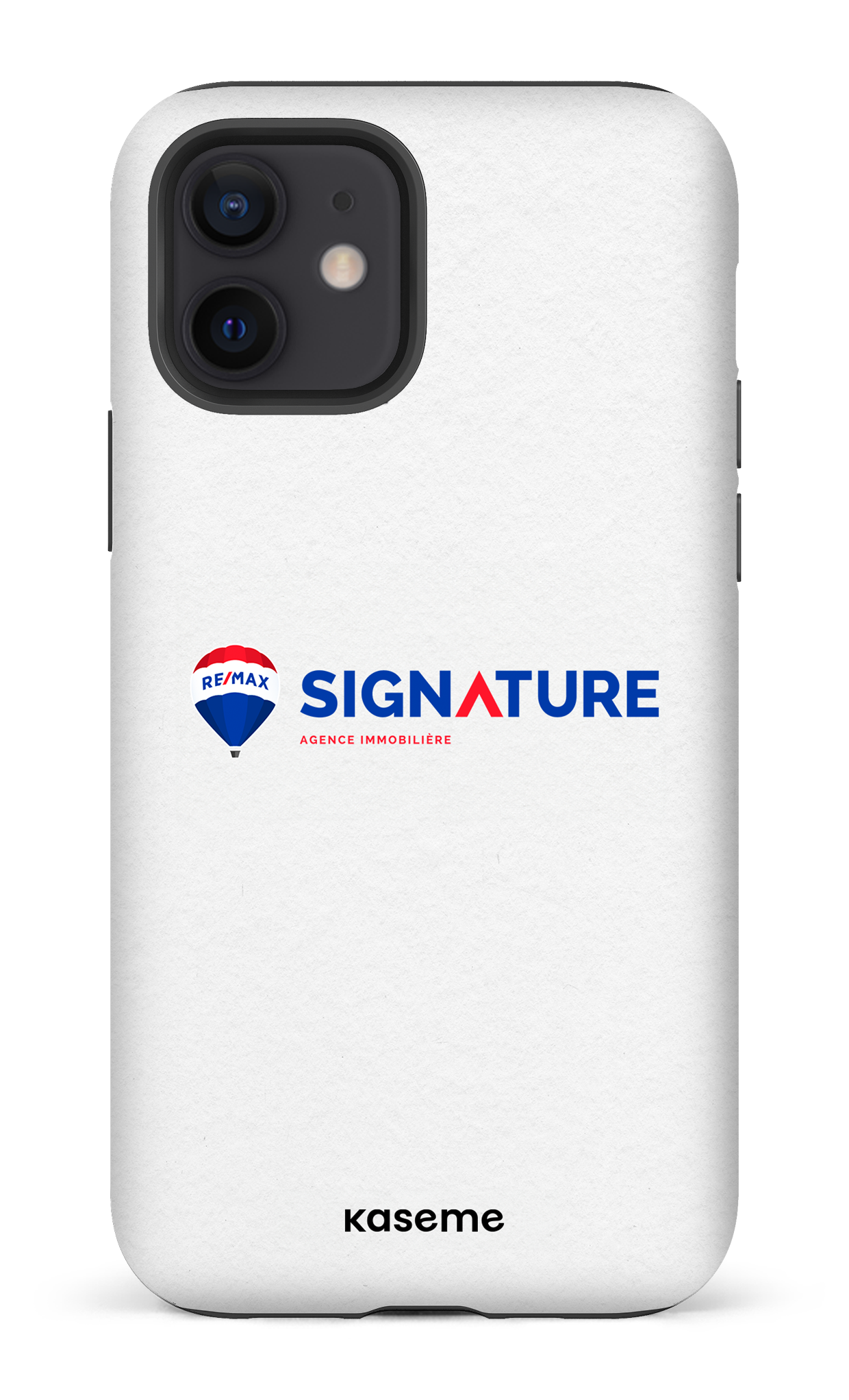 iPhone 12 Tough Matte Remax Signature Blanc -