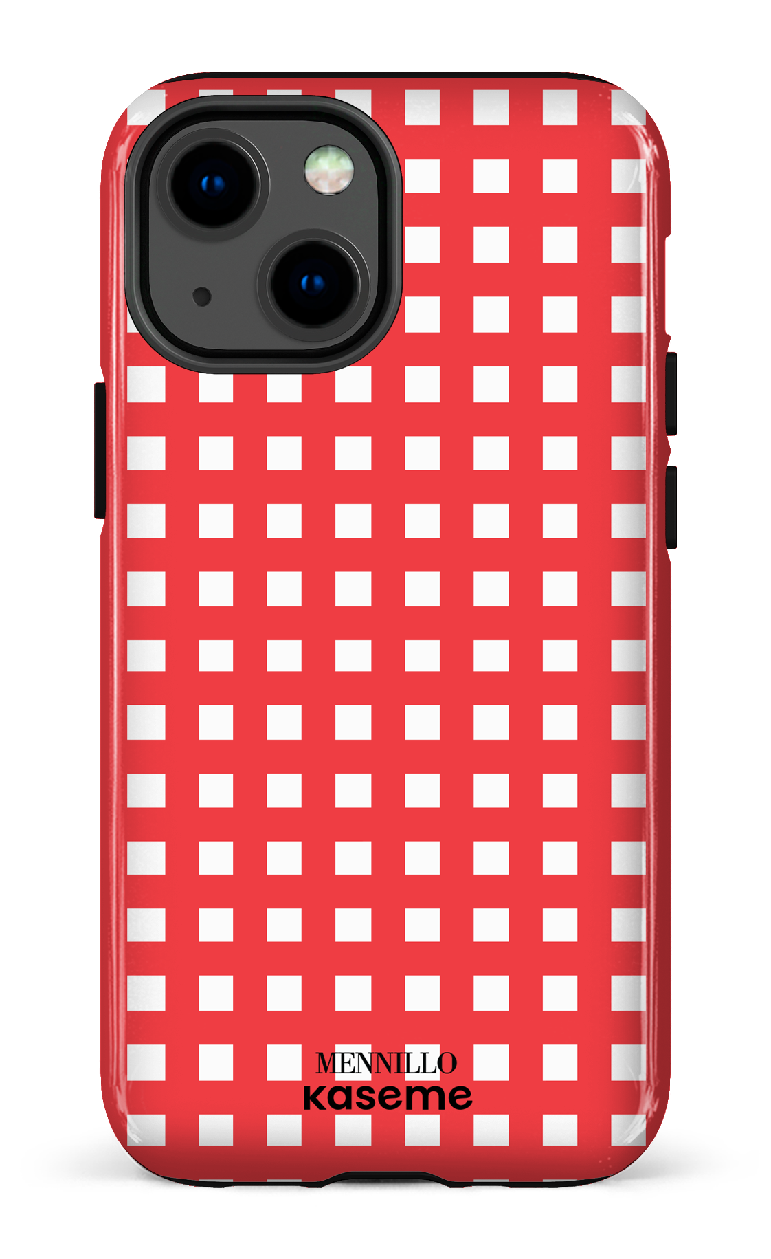 iPhone 13 Mini Tough Chekered Red -