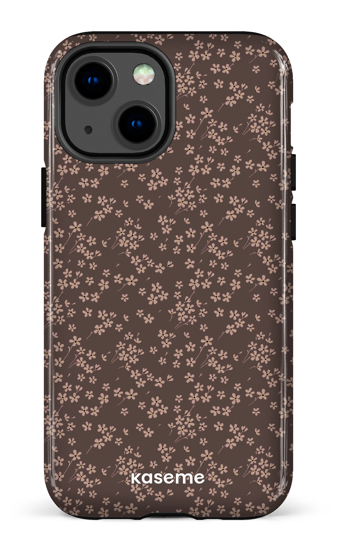 iPhone 13 Mini Tough Posy Mocha -