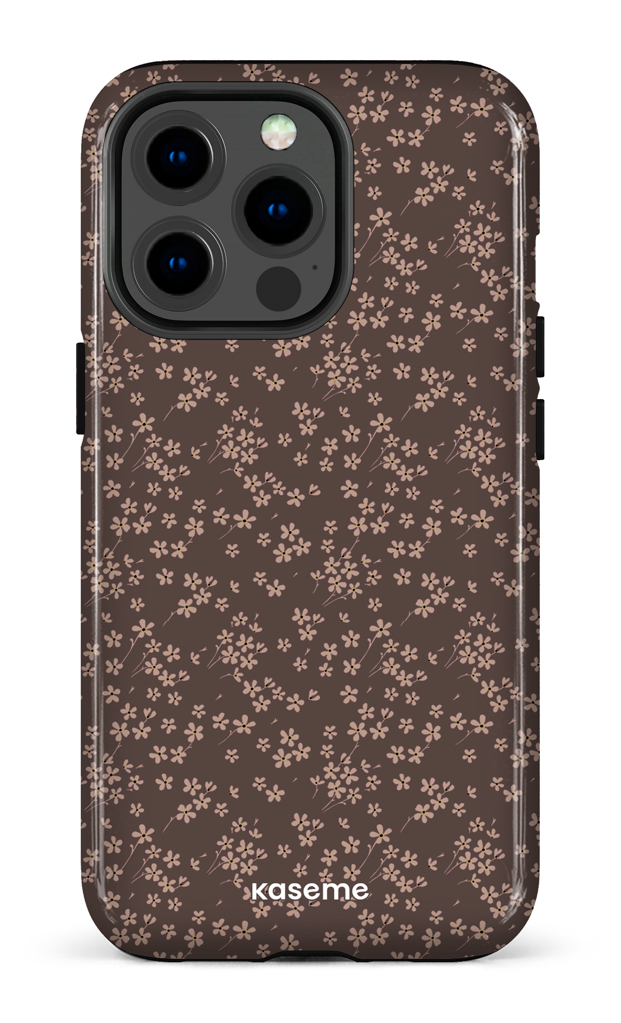 iPhone 13 pro Tough Posy Mocha -