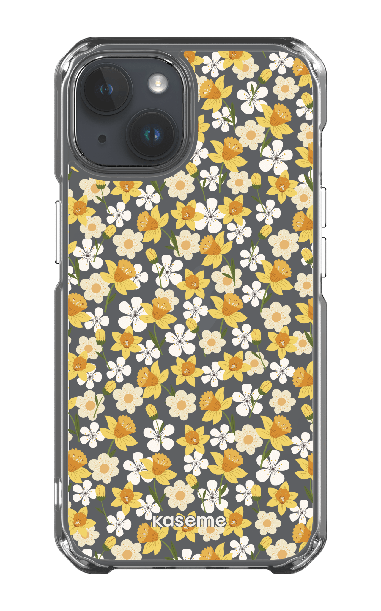 iPhone 14 Clear Case Daffodil Clear Case -