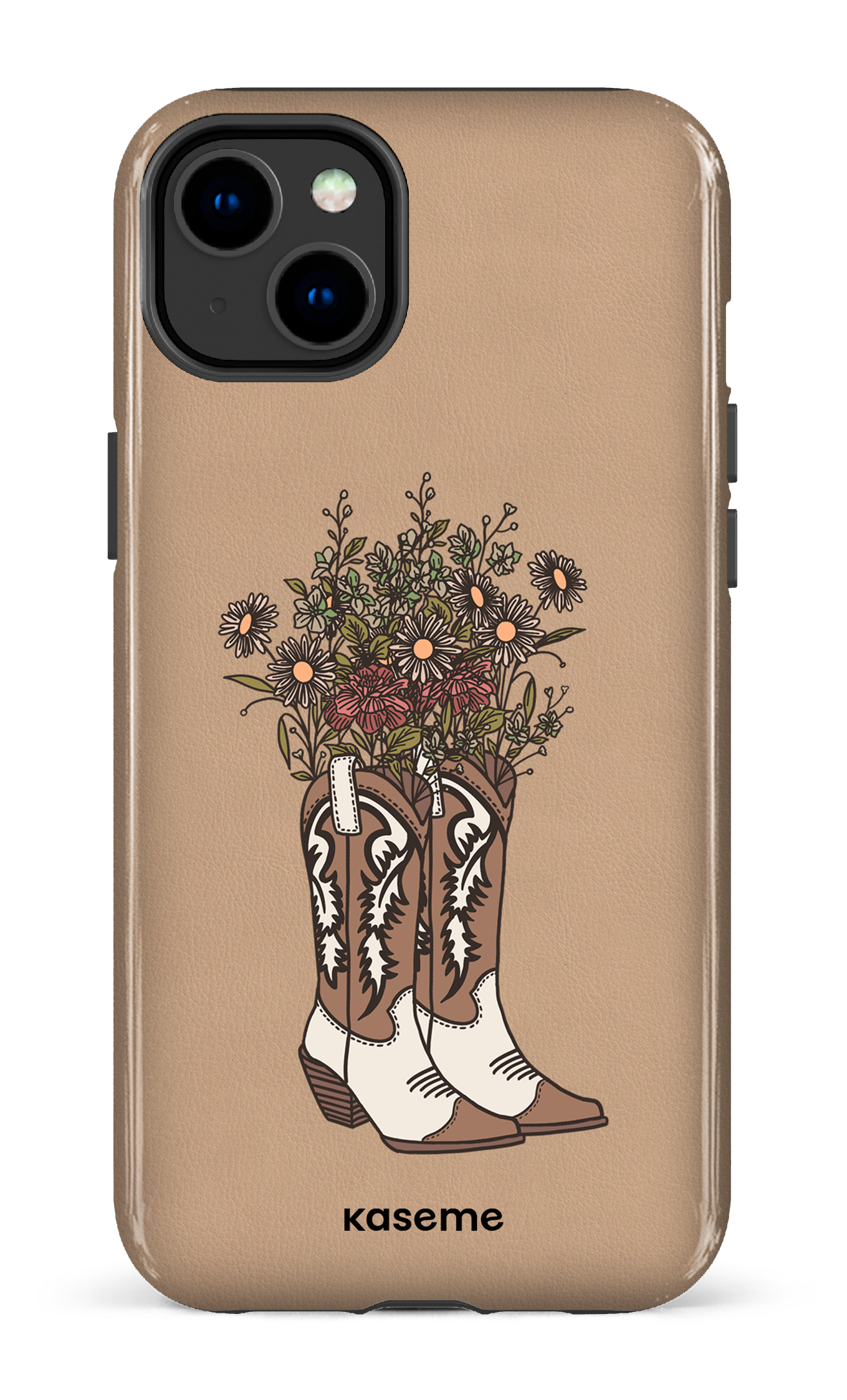 iPhone 14 Plus Tough Gloss Howdy Mocha -