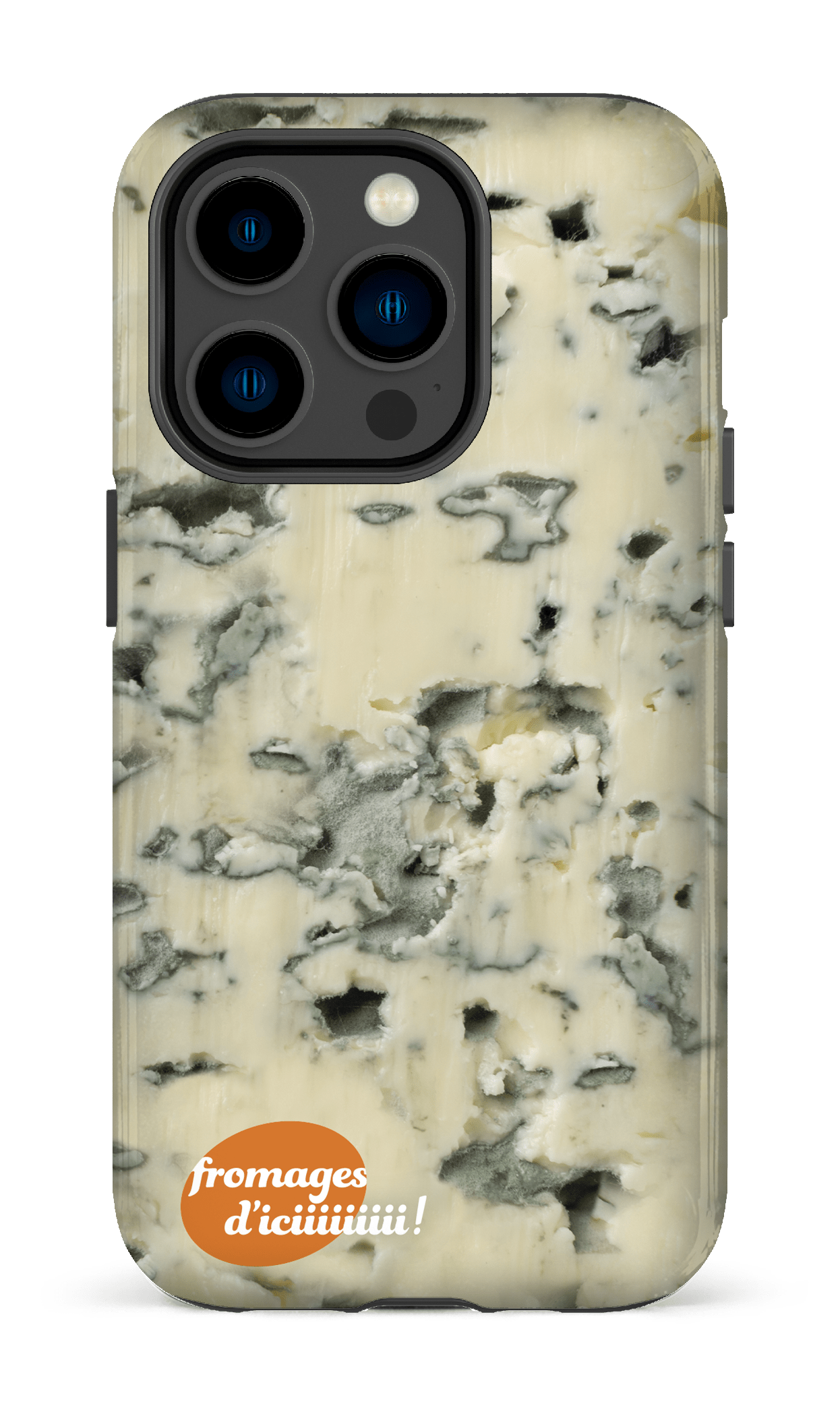 iPhone 14 Pro Tough Fromage Bleu Logo -