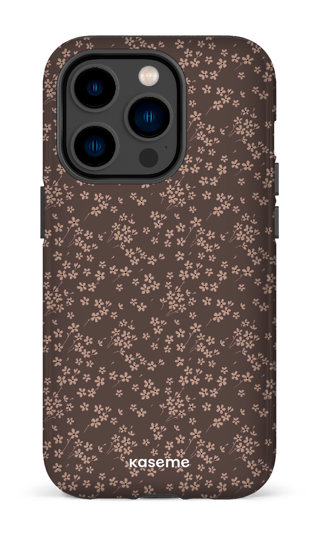 iPhone 14 Pro Tough Posy Mocha -