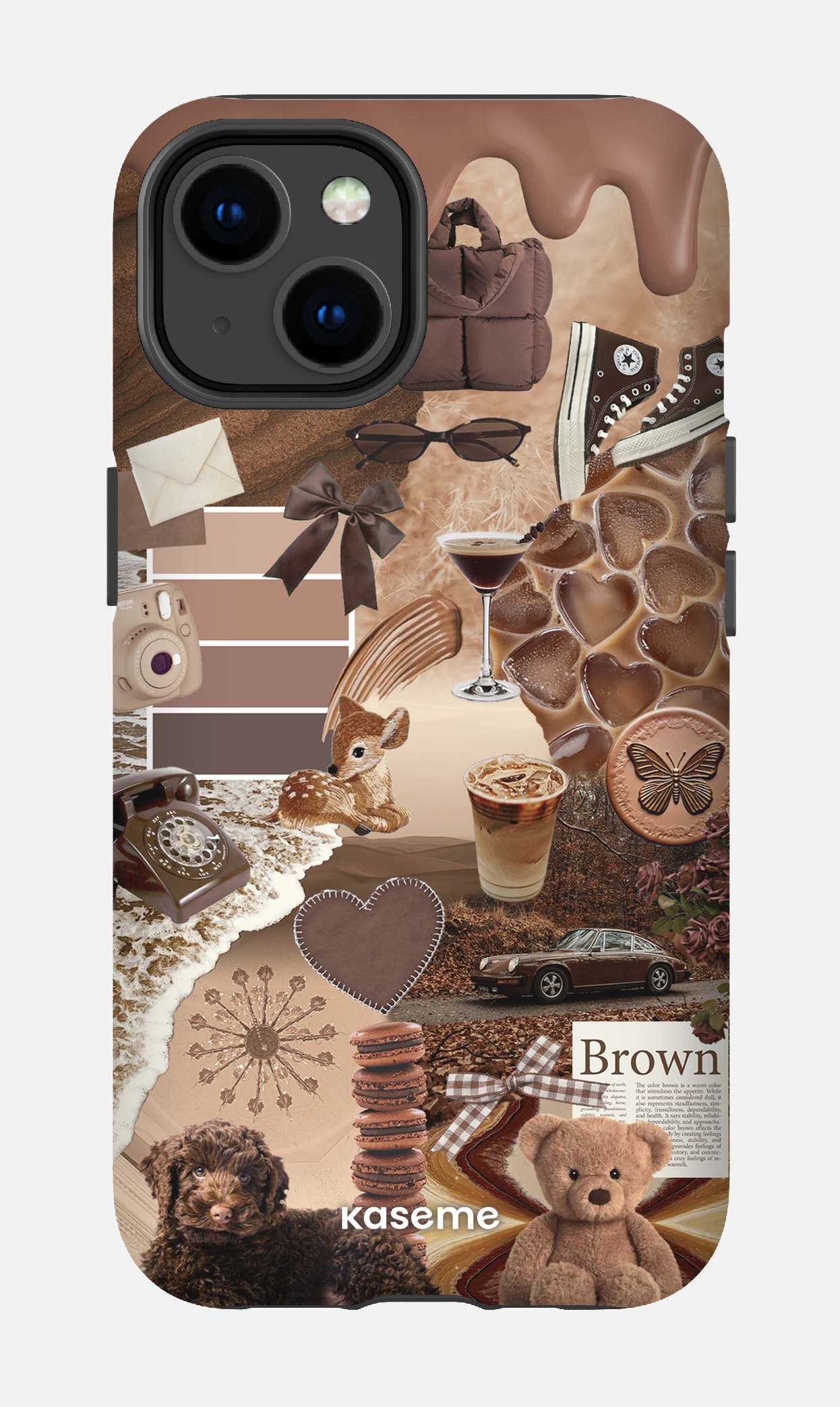 iPhone 14 Tough Matte Mocha Muse -