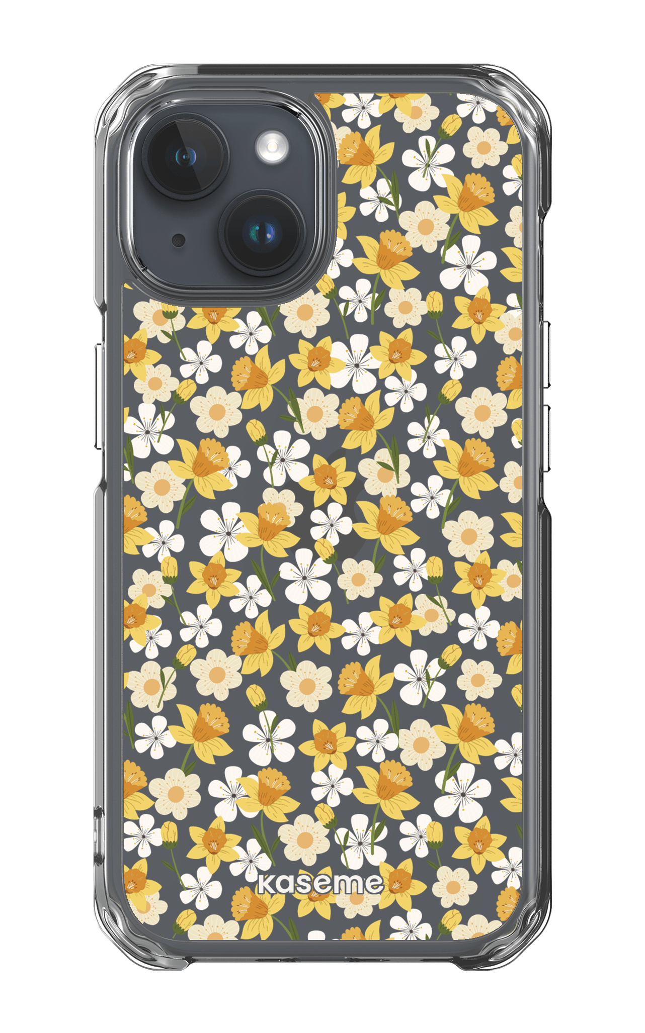 iPhone 15 Clear Case Daffodil Clear Case -