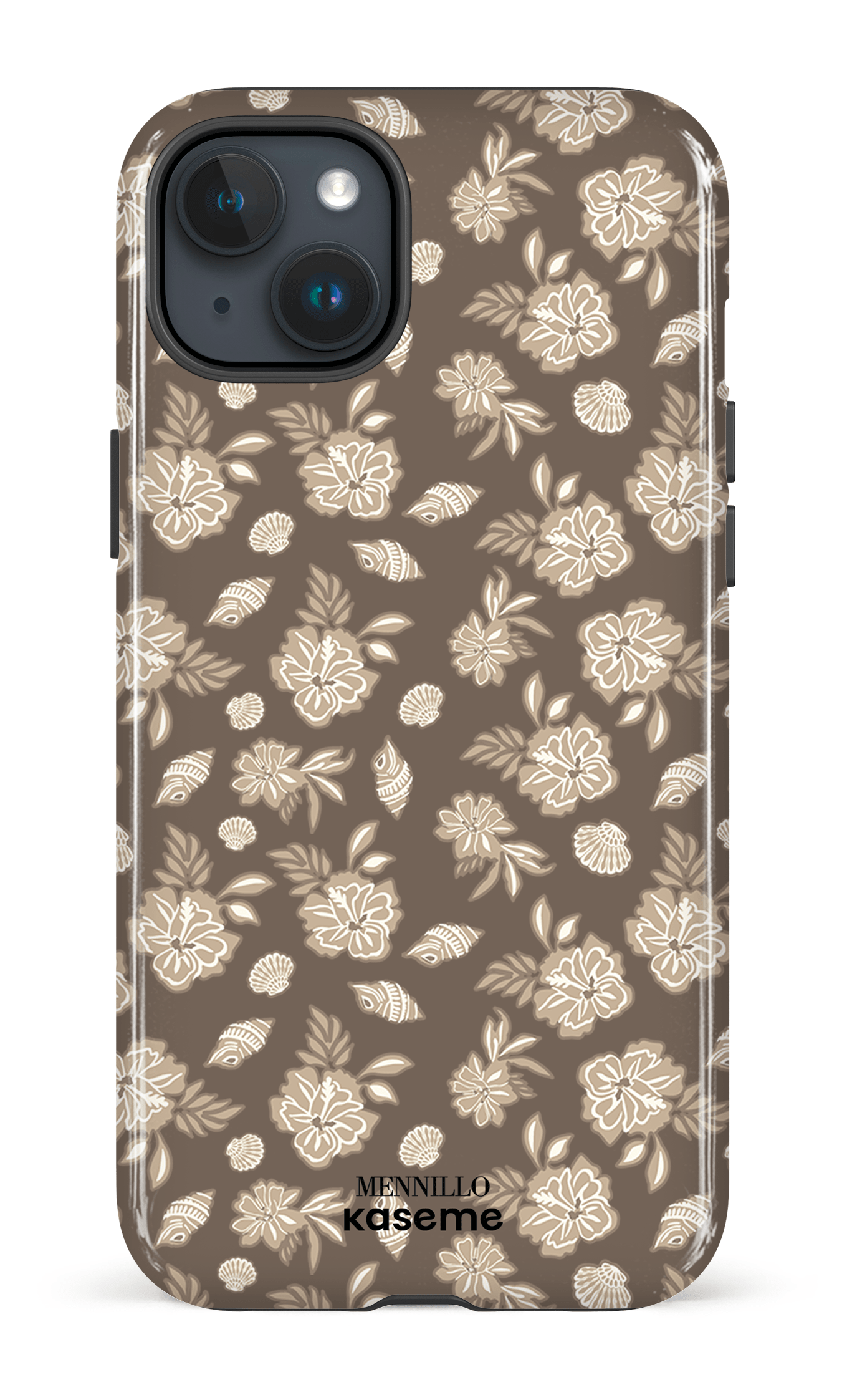 iPhone 15 Plus Tough Floral Cream -