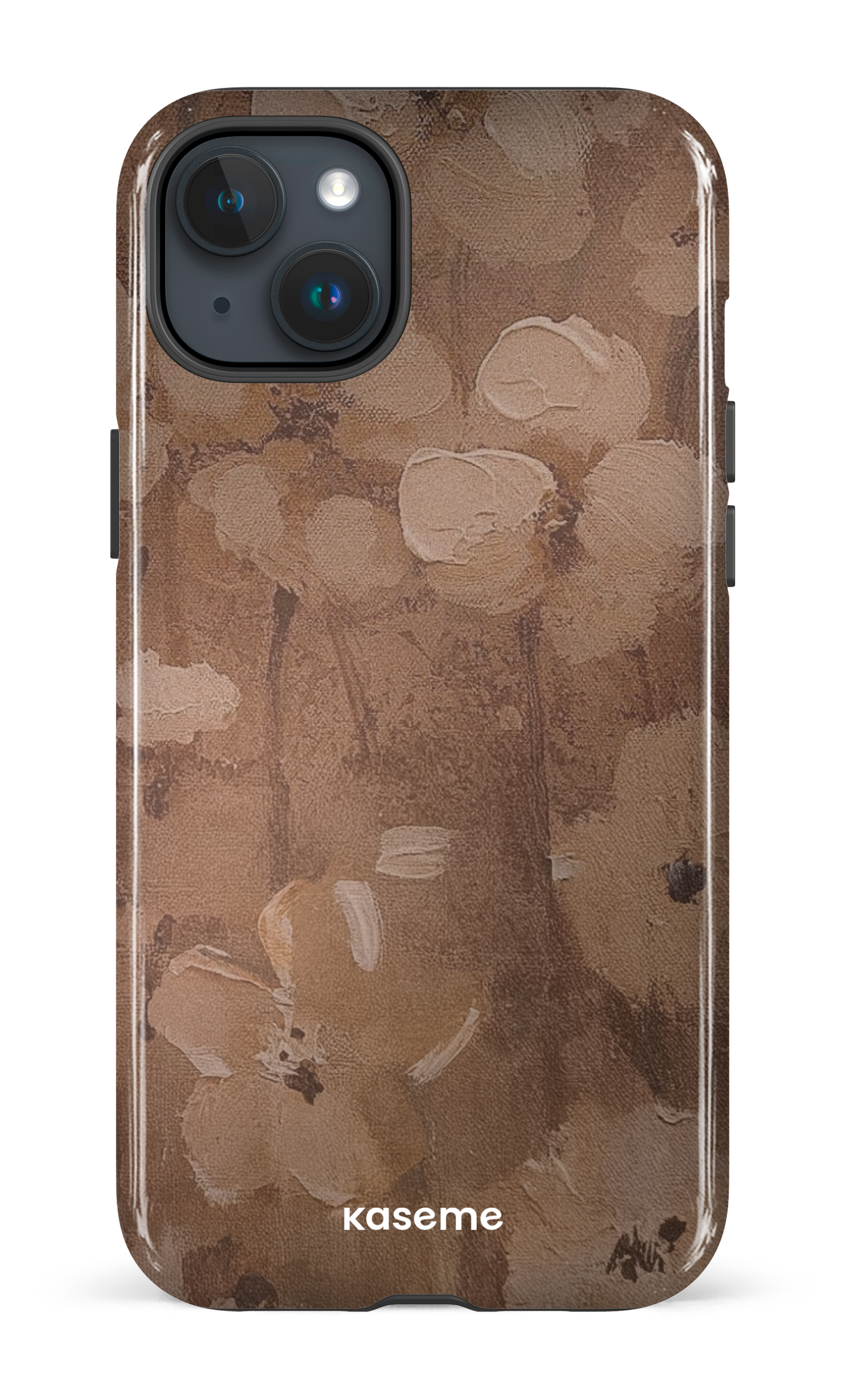 iPhone 15 Plus Tough Mocha Bloom -