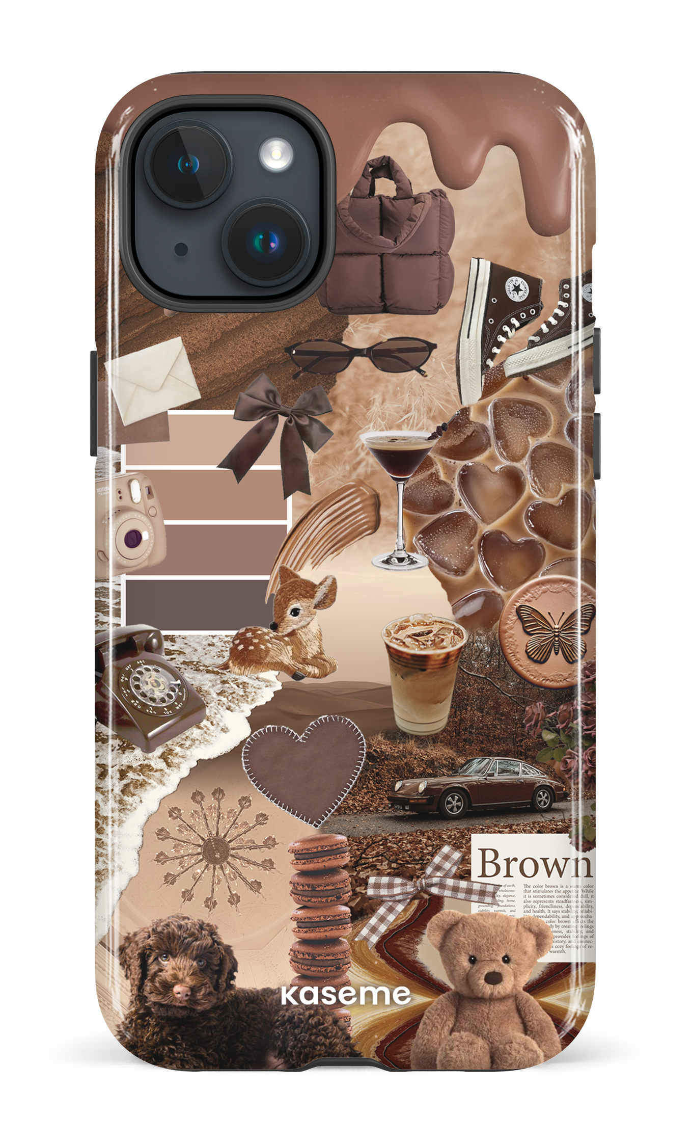 iPhone 15 Plus Tough Mocha Muse -