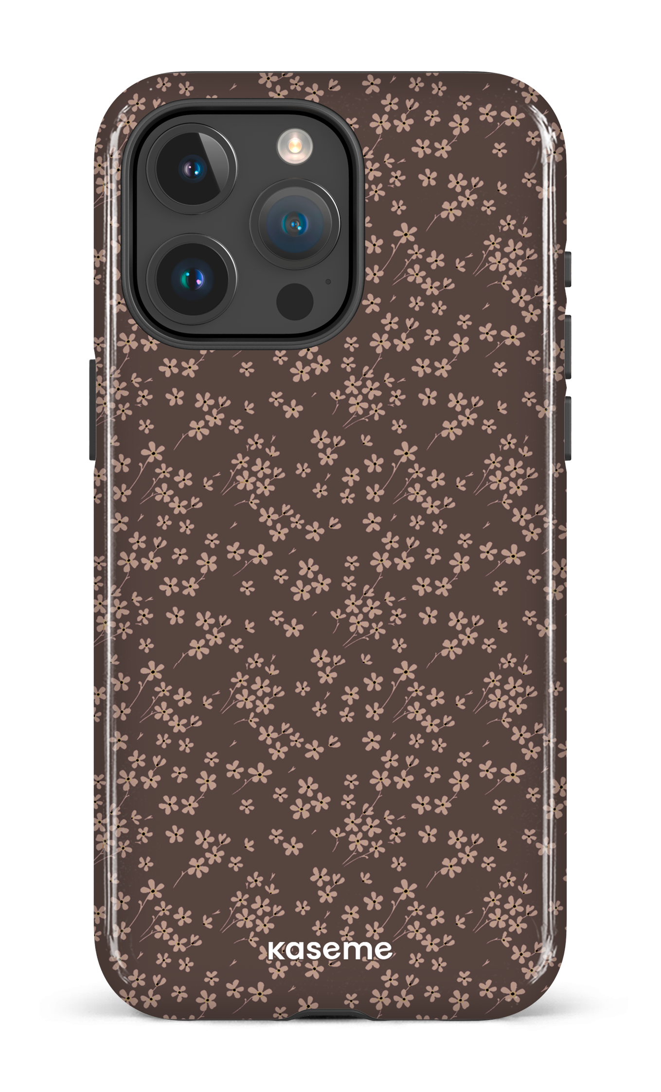 iPhone 15 Pro Max Tough Posy Mocha -