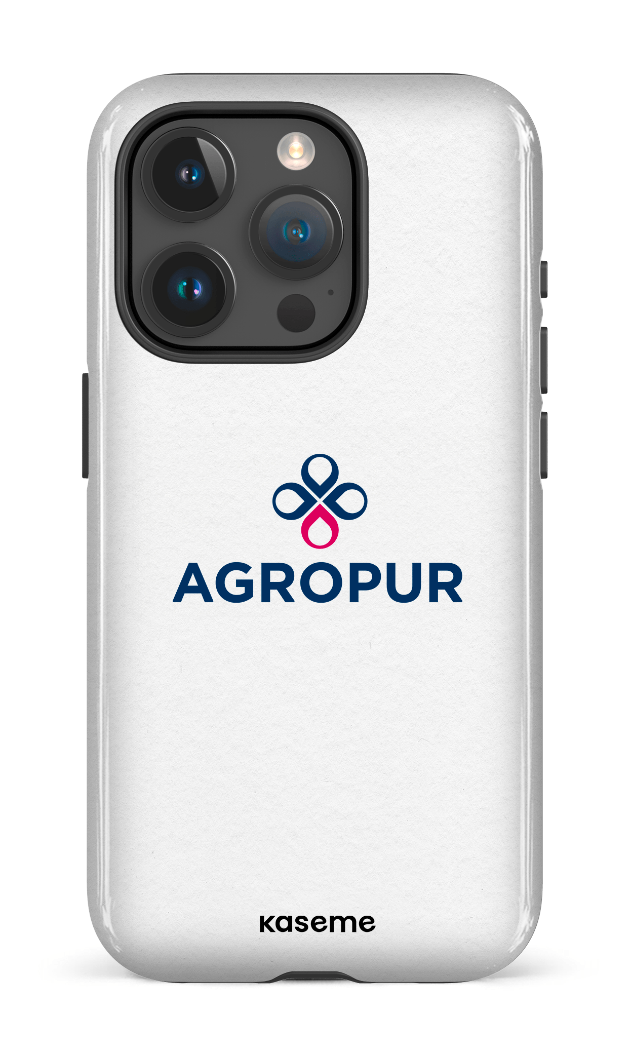 iPhone 15 Pro Tough Agropur Blanc -