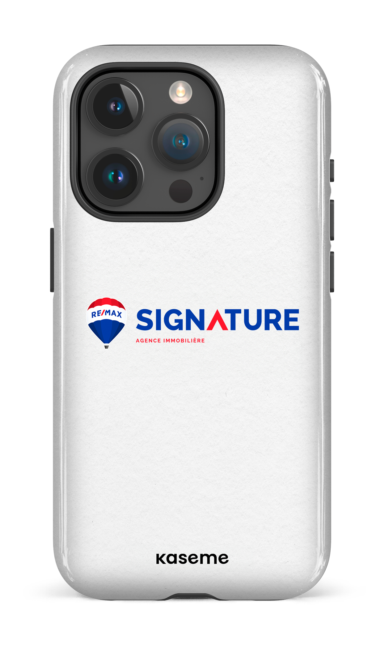 iPhone 15 Pro Tough Remax Signature Blanc -