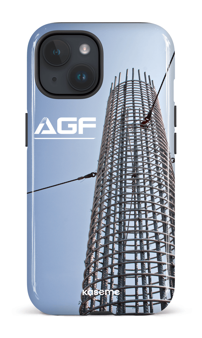 iPhone 15 Tough (Gloss) AGF Chantier Beloeil -