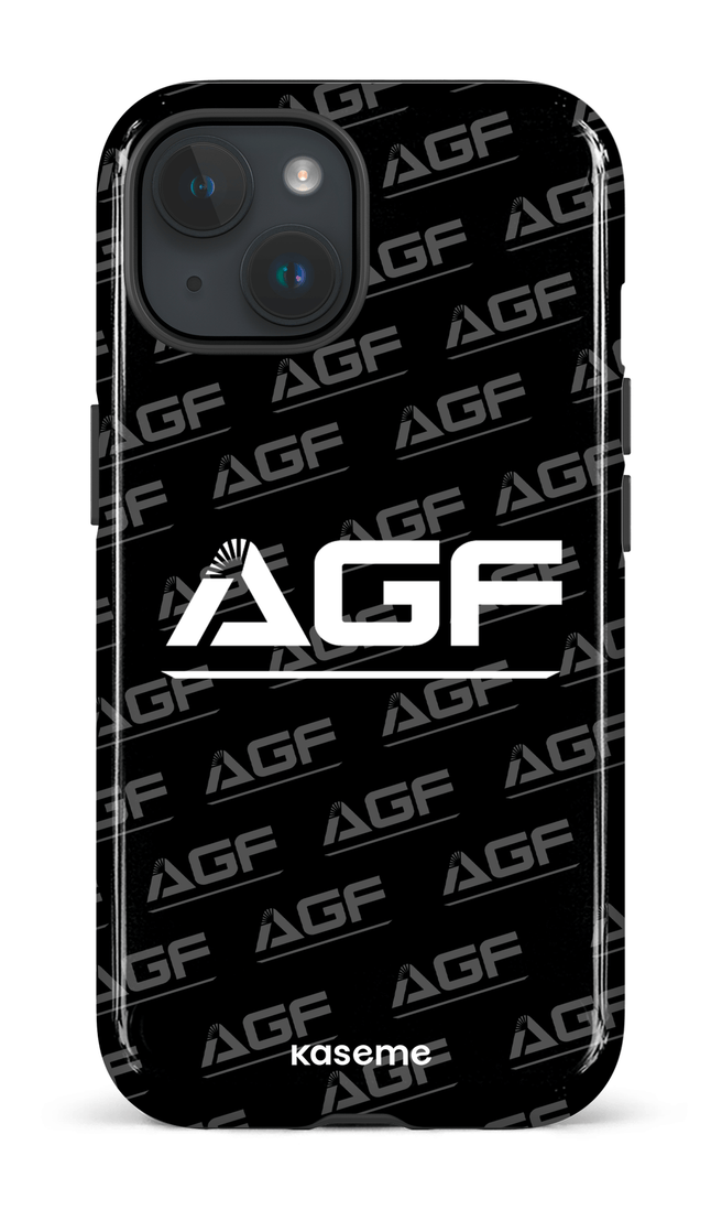 iPhone 15 Tough (Gloss) AGF Noir -