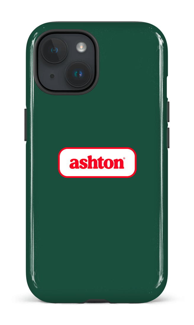 iPhone 15 Tough (Gloss) Ashton Vert -