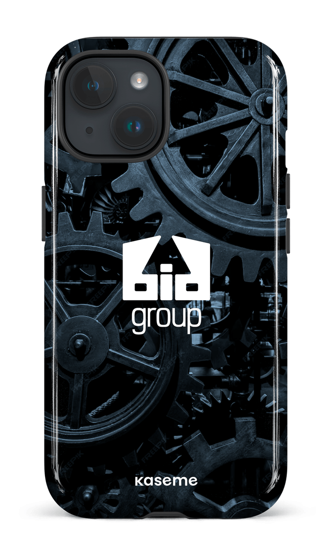 iPhone 15 Tough (Gloss) BID Group Gears -