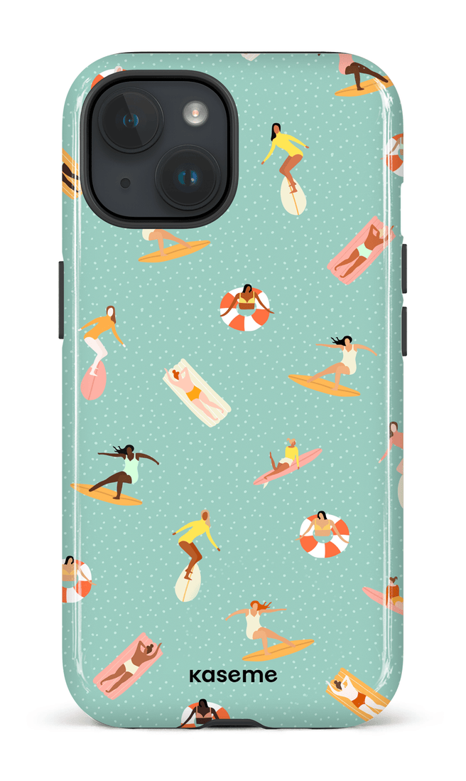 iPhone 15 Tough (Gloss) Beach Day -