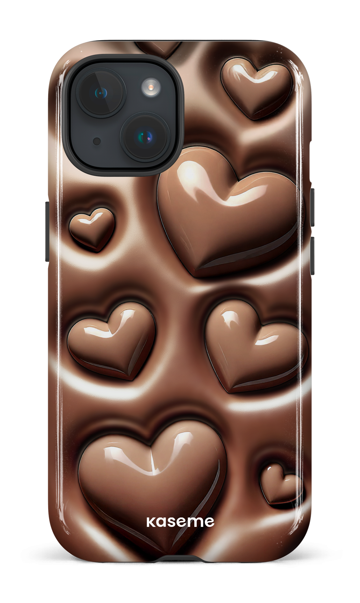 iPhone 15 Tough (Gloss) Choco Kiss -