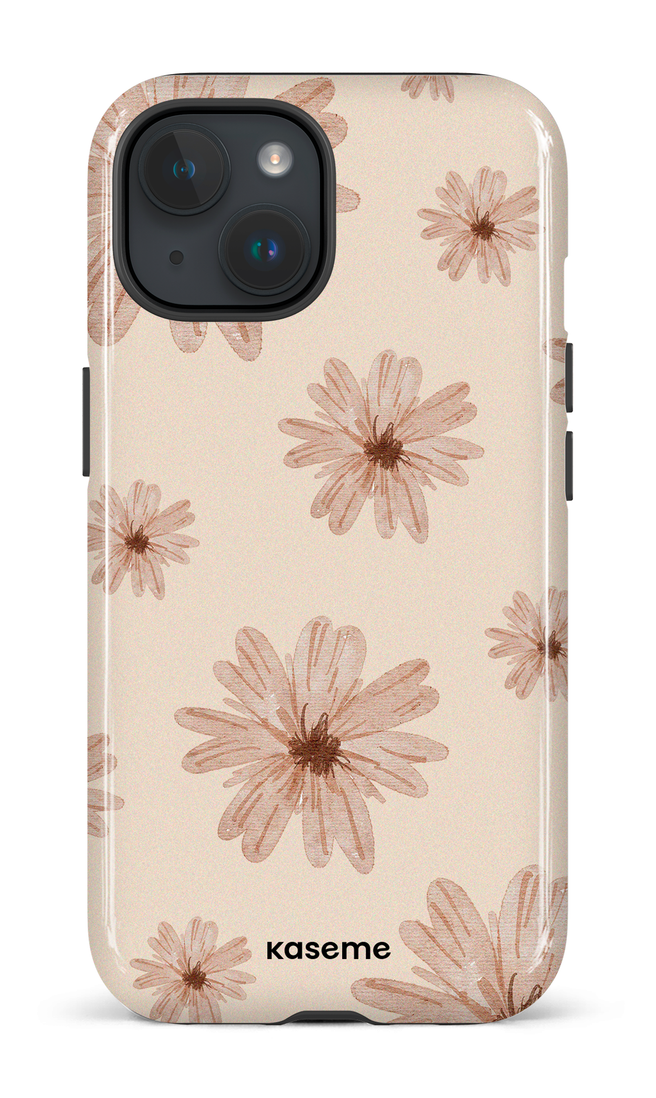 iPhone 15 Tough (Gloss) Delicate Dreams Beige -