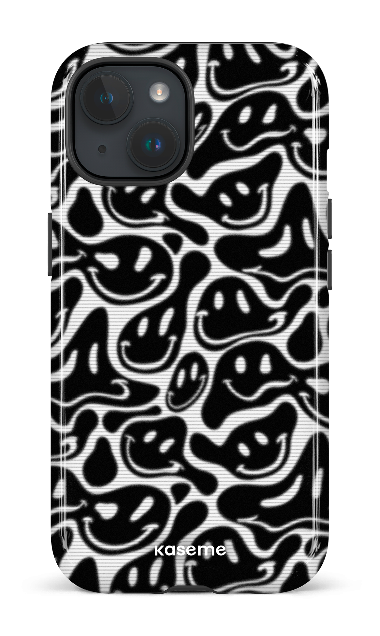 iPhone 15 Tough (Gloss) Dystopia black -