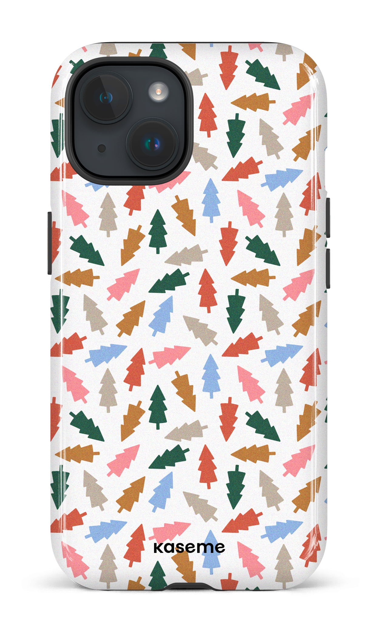 iPhone 15 Tough (Gloss) Fir Trees -