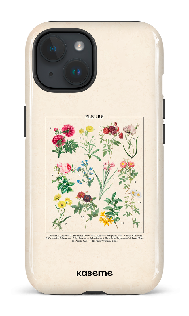 iPhone 15 Tough (Gloss) Floraison -