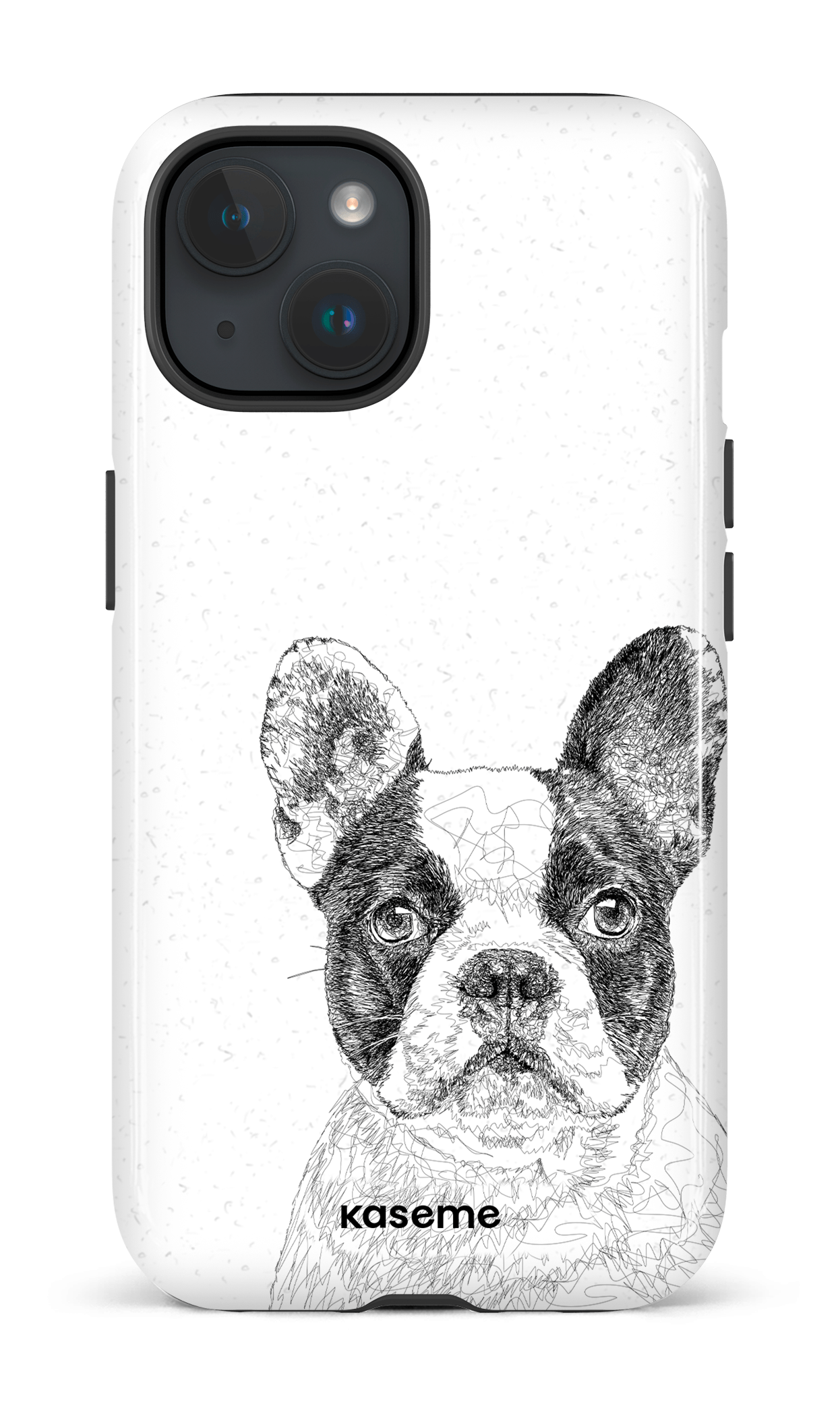 iPhone 15 Tough (Gloss) French Bulldog -