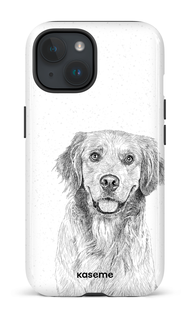 iPhone 15 Tough (Gloss) Golden Retriever -