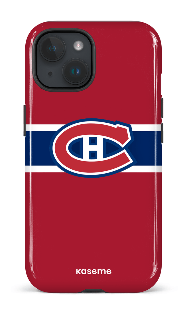 iPhone 15 Tough (Gloss) Habs Jersey -