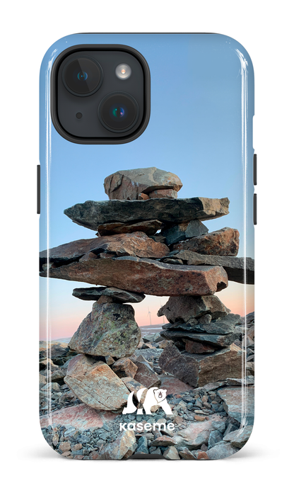 iPhone 15 Tough (Gloss) Inuksuk -