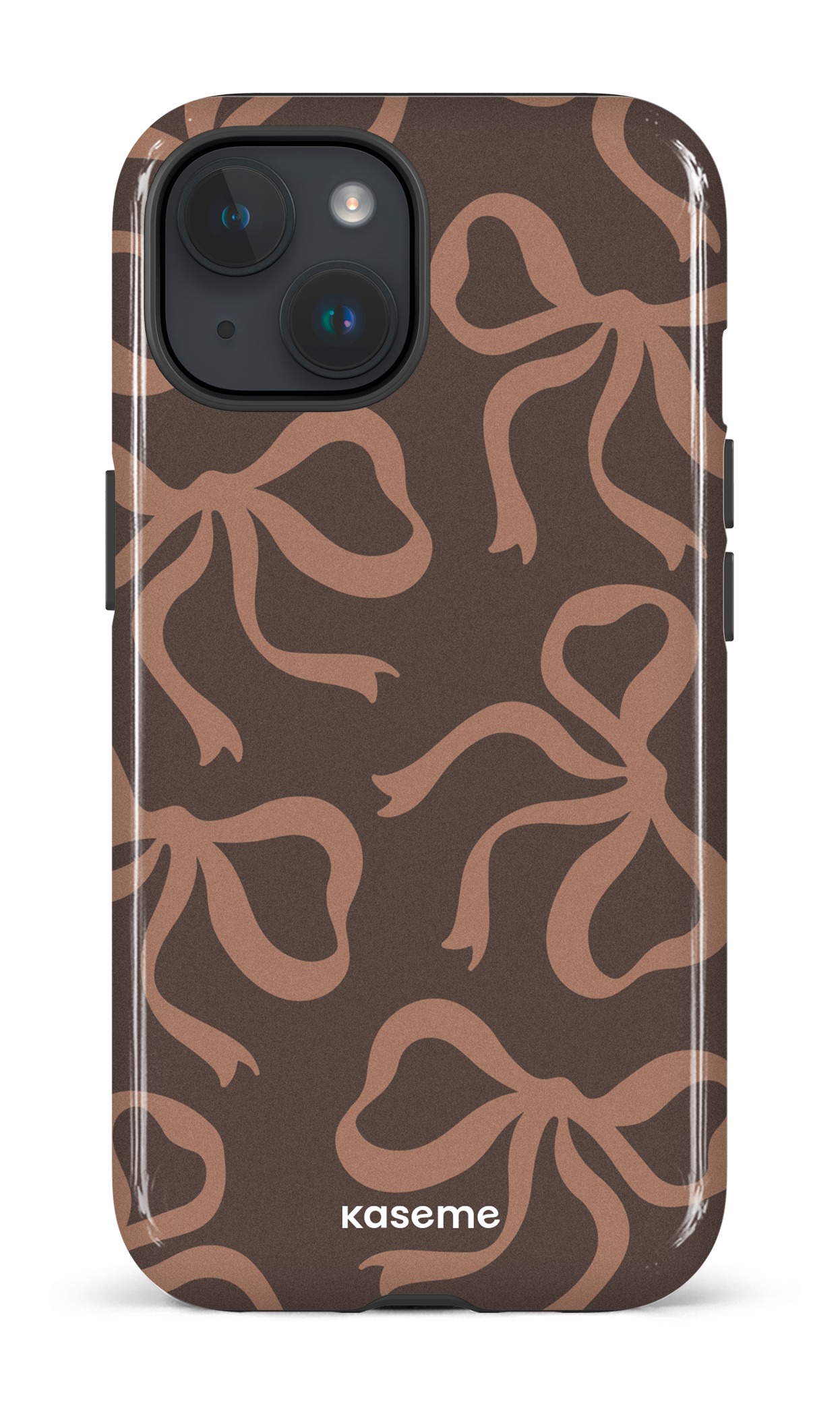 iPhone 15 Tough (Gloss) Lace Mocha -