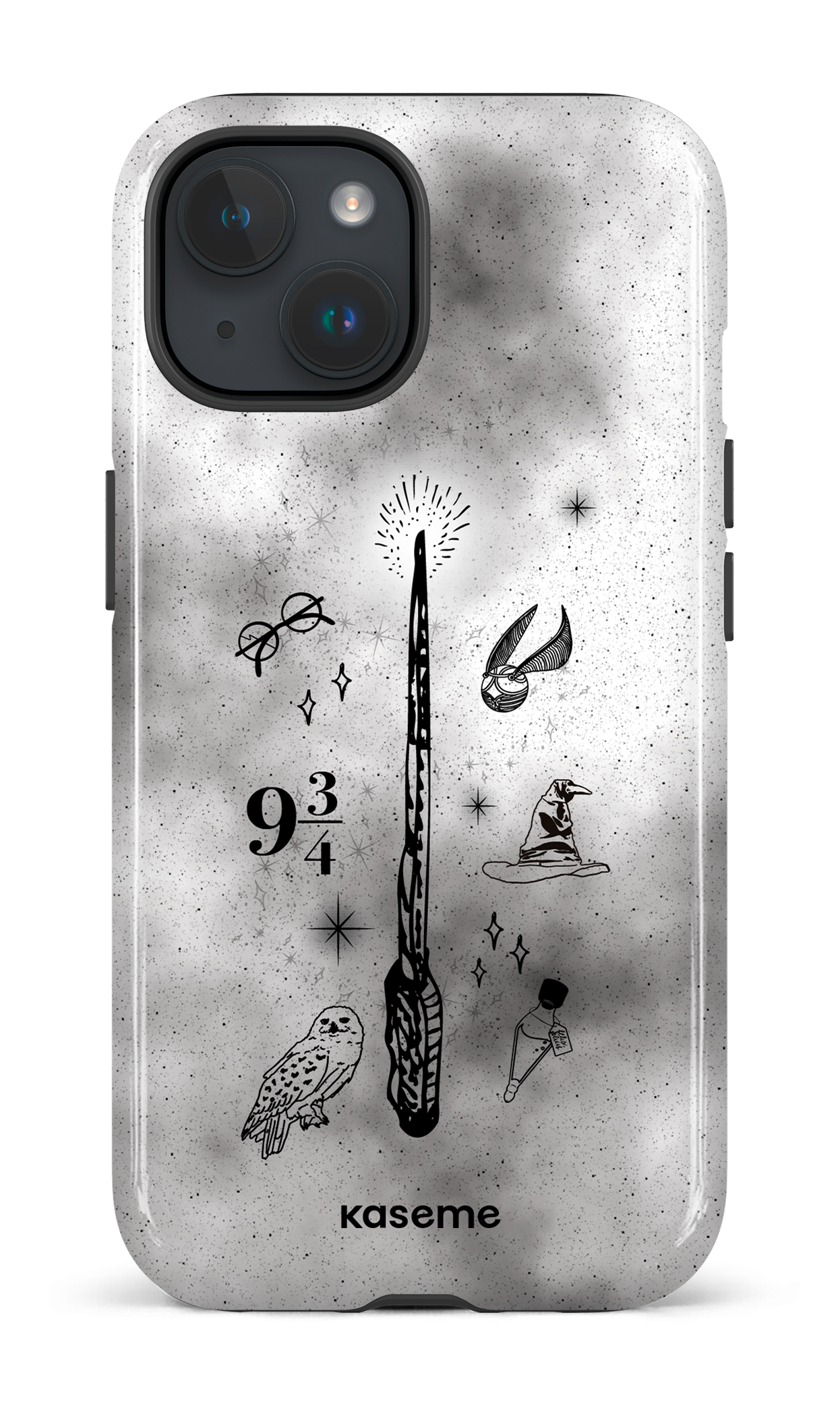 iPhone 15 Tough (Gloss) Leviosa Grey -