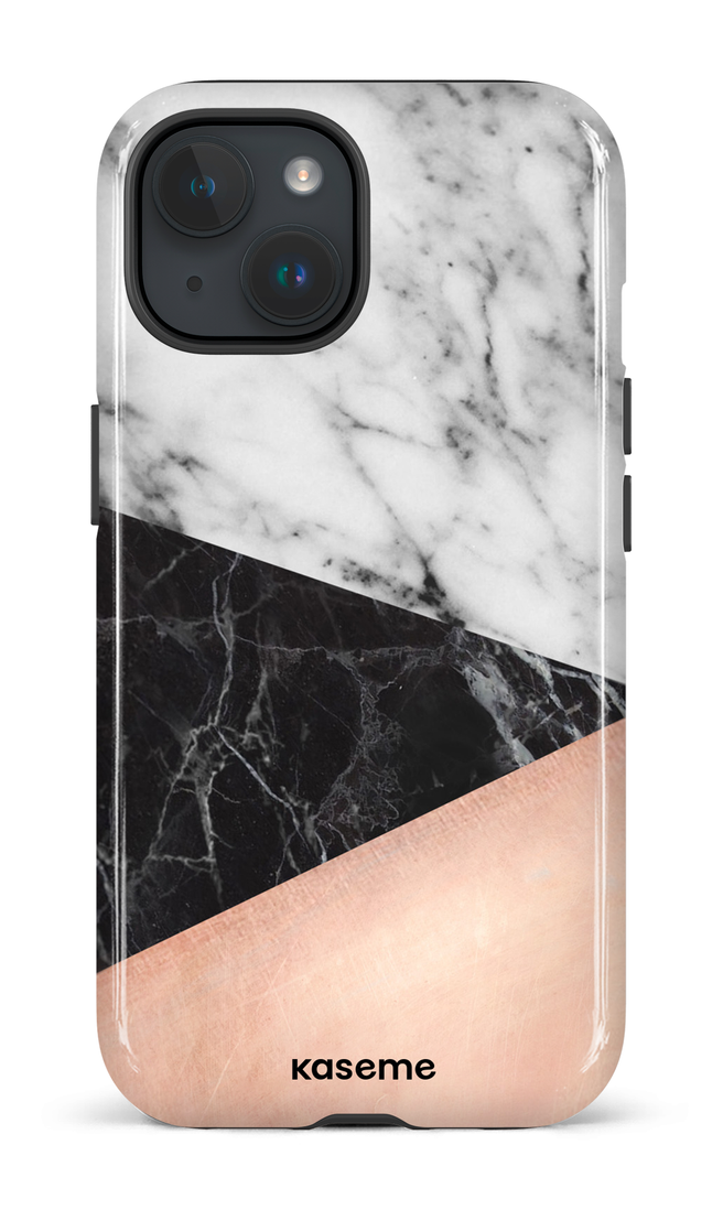 iPhone 15 Tough (Gloss) Marble Love -