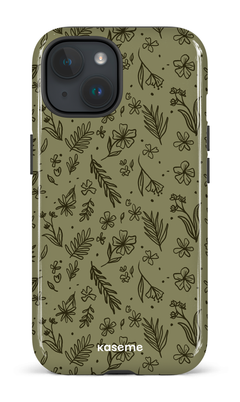 iPhone 15 Tough (Gloss) Olive Branch -