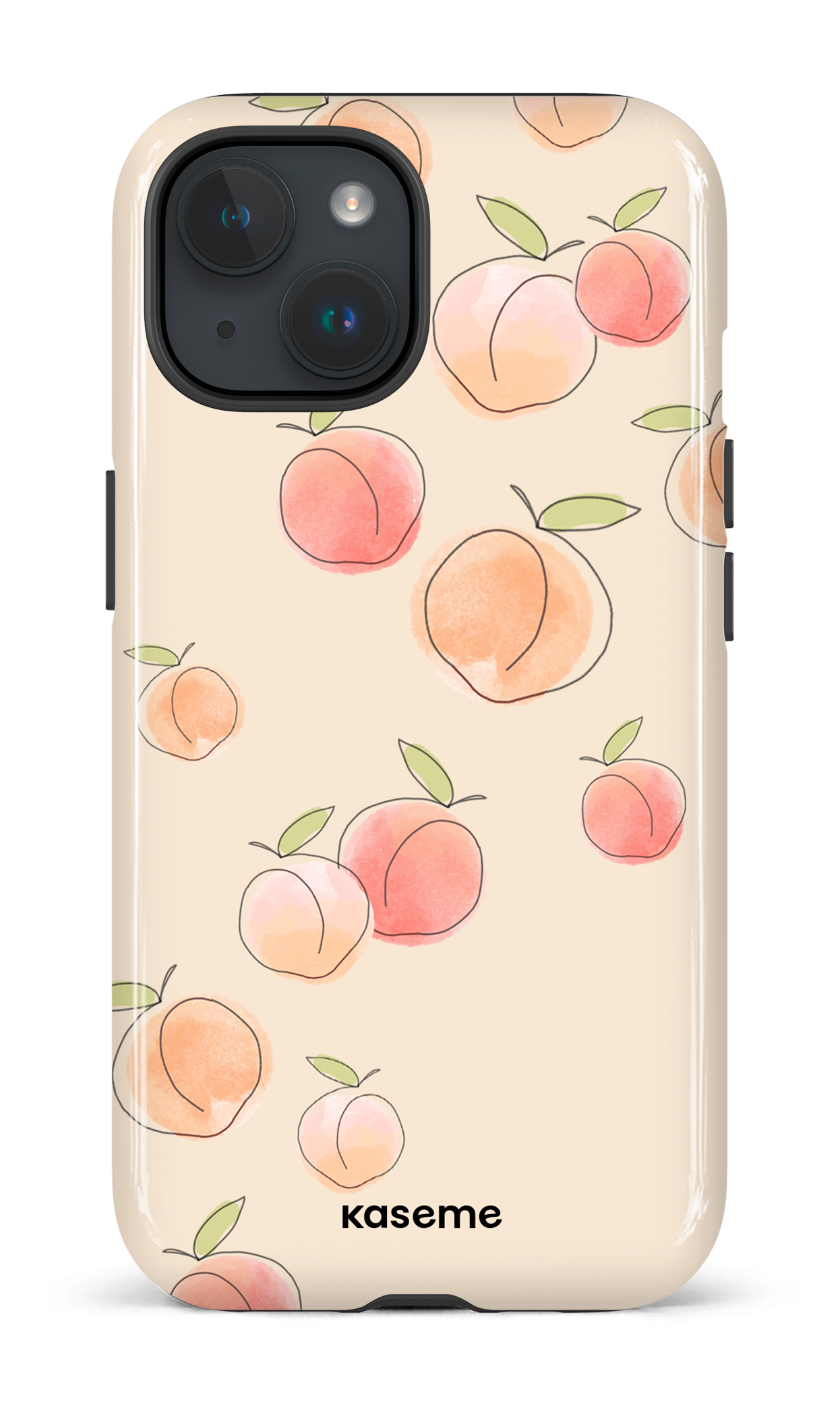 iPhone 15 Tough (Gloss) Peachy -