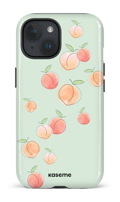 iPhone 15 Tough (Gloss) Peachy green -