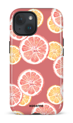 iPhone 15 Tough (Gloss) Pink lemonade raspberry -