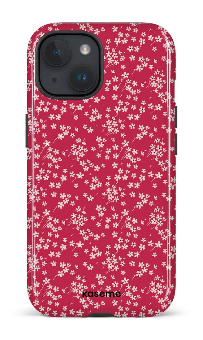 iPhone 15 Tough (Gloss) Posy magenta -