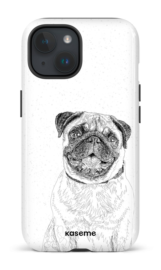 iPhone 15 Tough (Gloss) Pug -