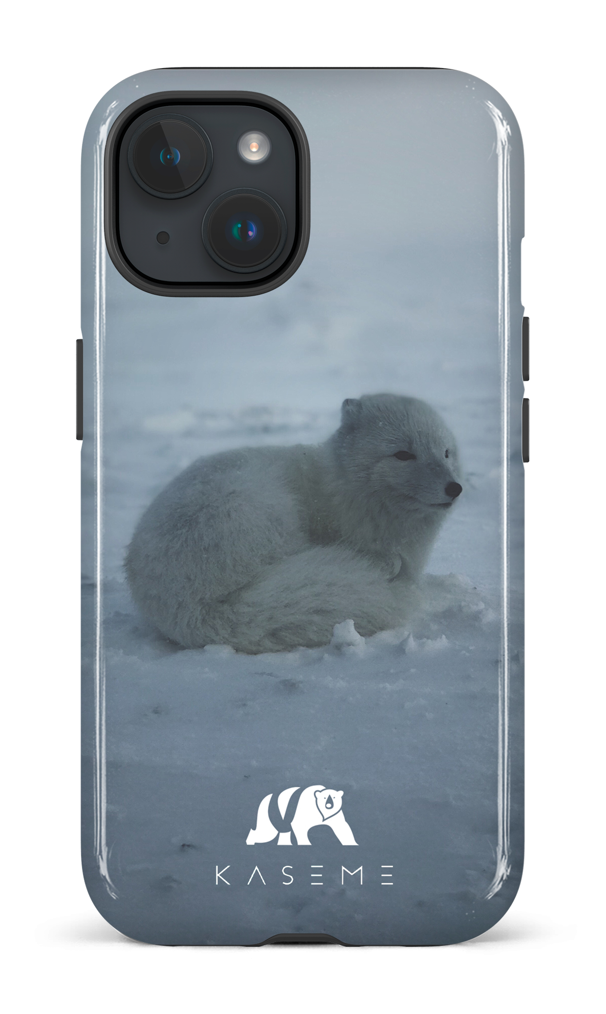 iPhone 15 Tough (Gloss) Renard Polaire -