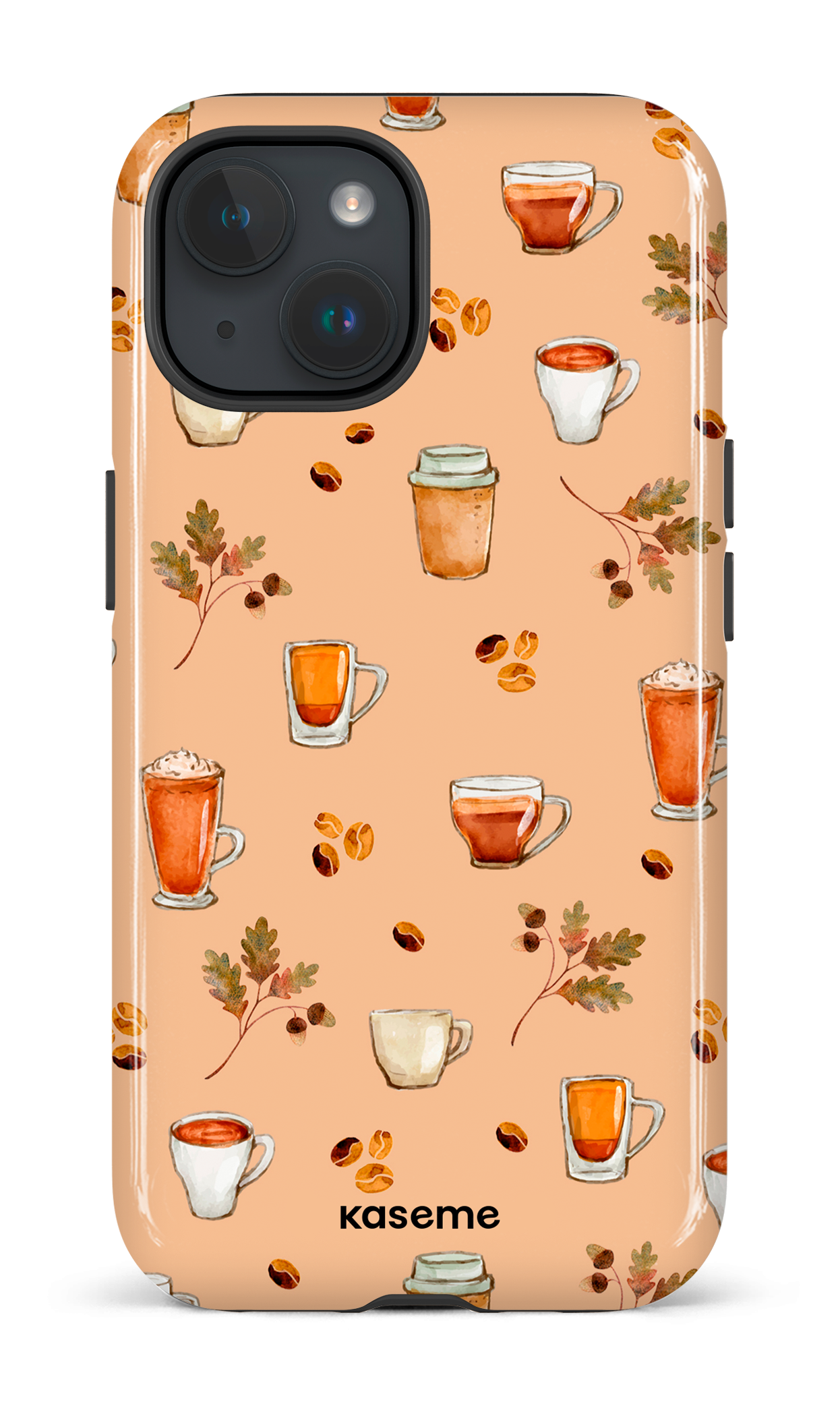 iPhone 15 Tough (Gloss) Roast orange -