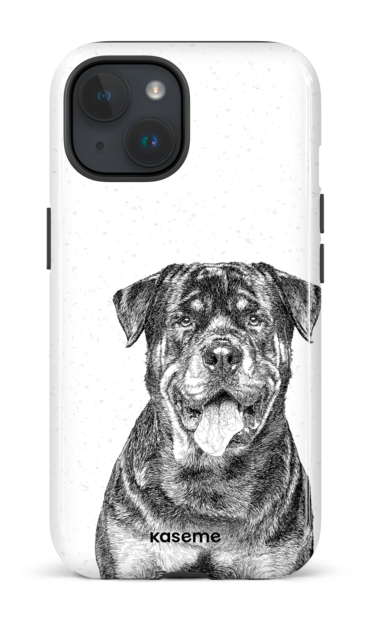 iPhone 15 Tough (Gloss) Rottweiler -